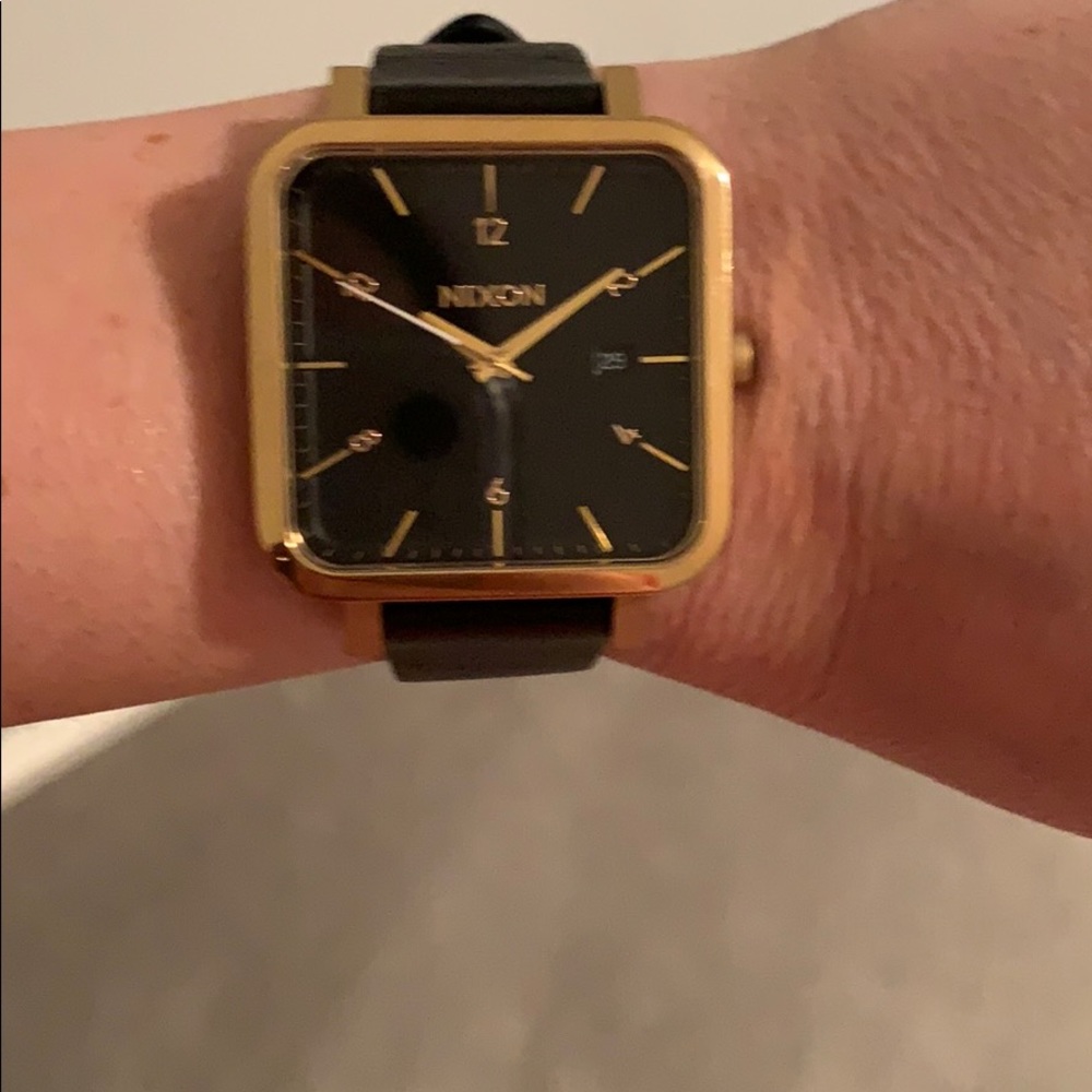 Black Nixon Watch